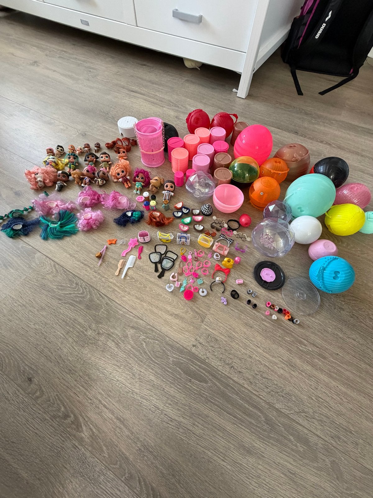 Grote collectie LOL Surprise poppen met veel accessoires, Ophalen of Verzenden, Gebruikt, Overige typen