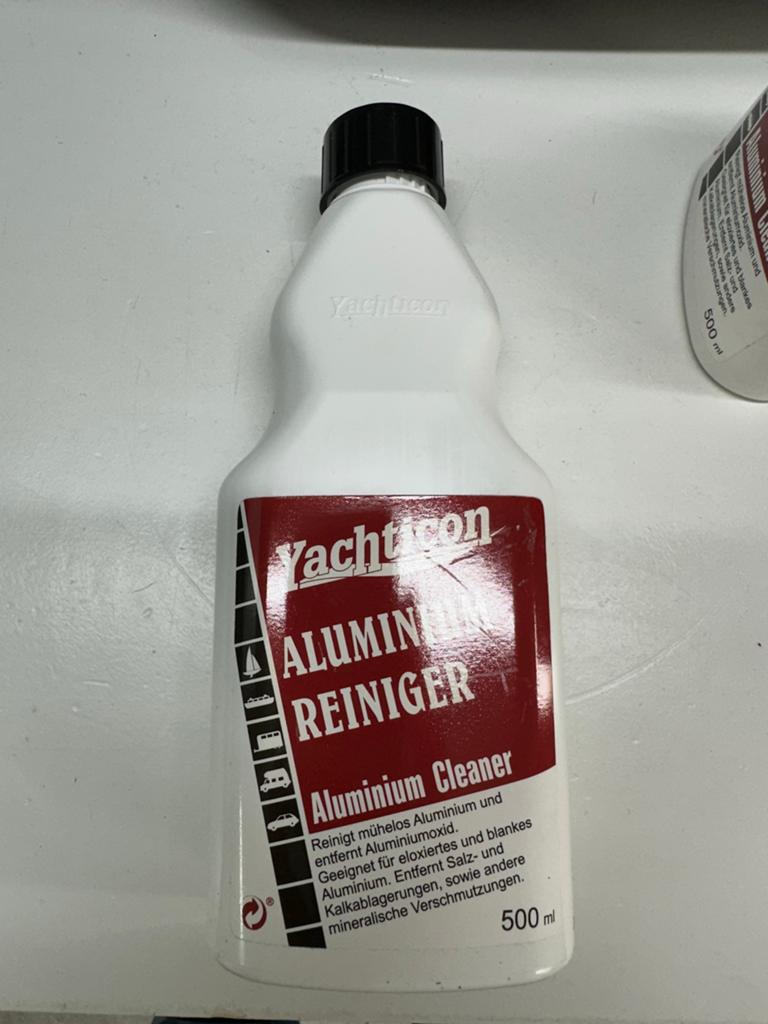 Yachticon Aluminium Reiniger 2x 500ml, Ophalen of Verzenden, Zo goed als nieuw, Onderhoud en Reparatie