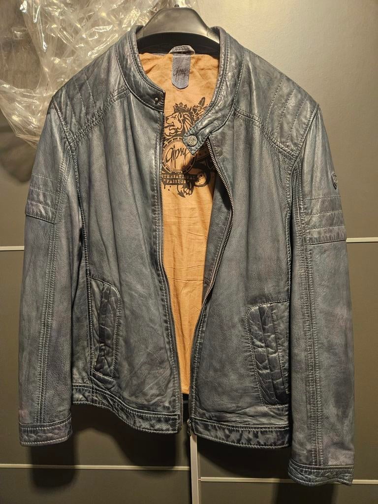 Leren jas helemaal nieuw, Ophalen of Verzenden, Nieuw, Maat 56/58 (XL), Bruin