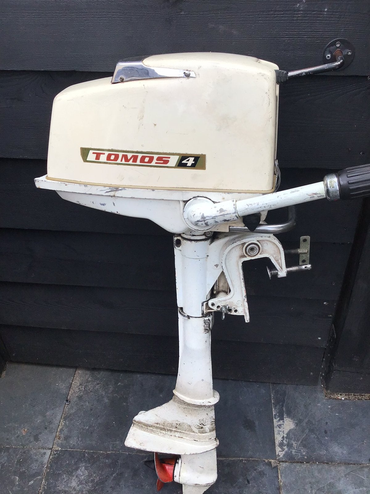 Tomos 4 pk buitenboordmotor, Ophalen of Verzenden, Zo goed als nieuw, Motor en Techniek