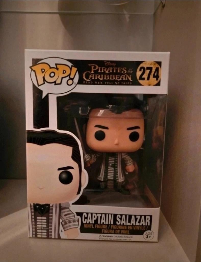 Funko Pop! Captain Salazar - Pirates of the Caribbean, Ophalen of Verzenden, Nieuw