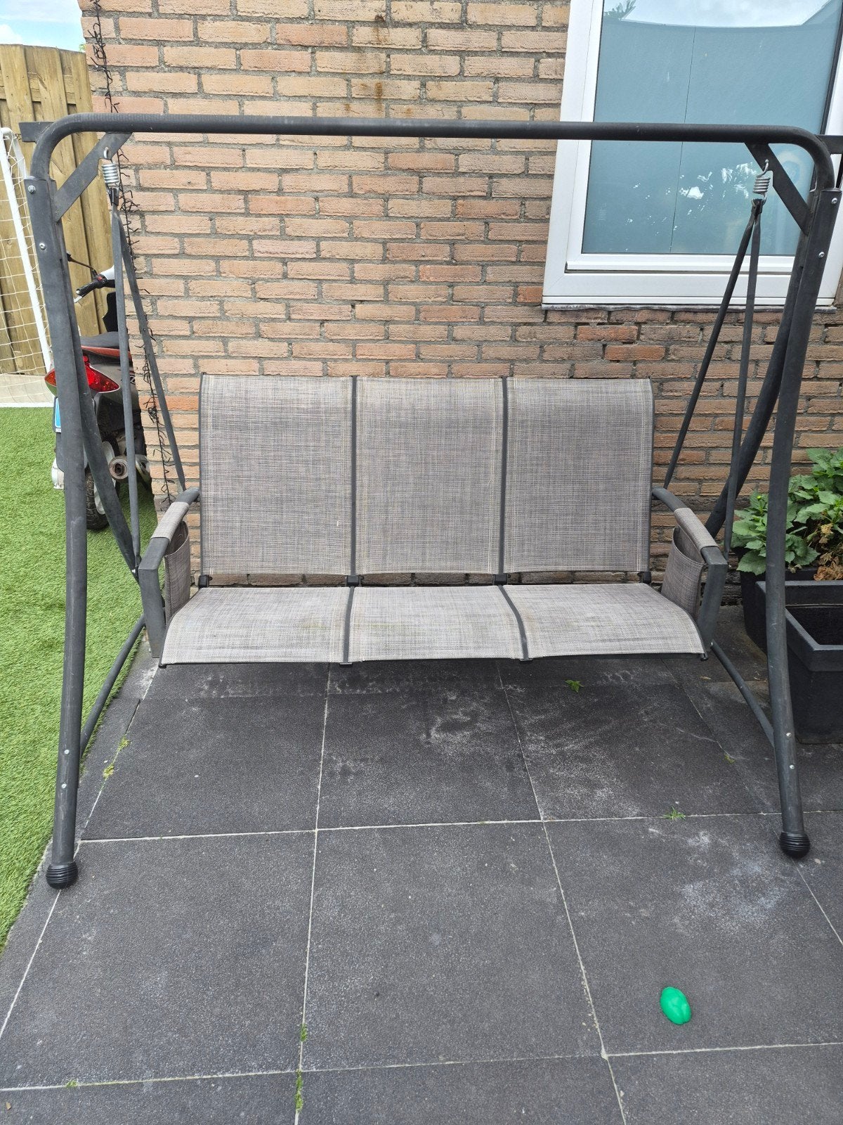 Schommelbank in goede staat, Ophalen, Gebruikt, Metaal, Schommelbank