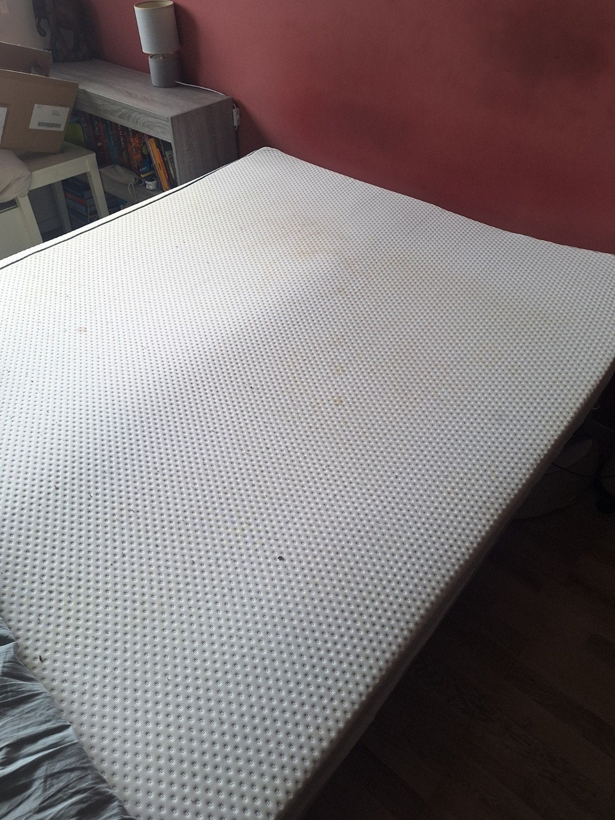 auping auronde bed 140x200, Ophalen, Wit, Tweepersoons, 140 cm