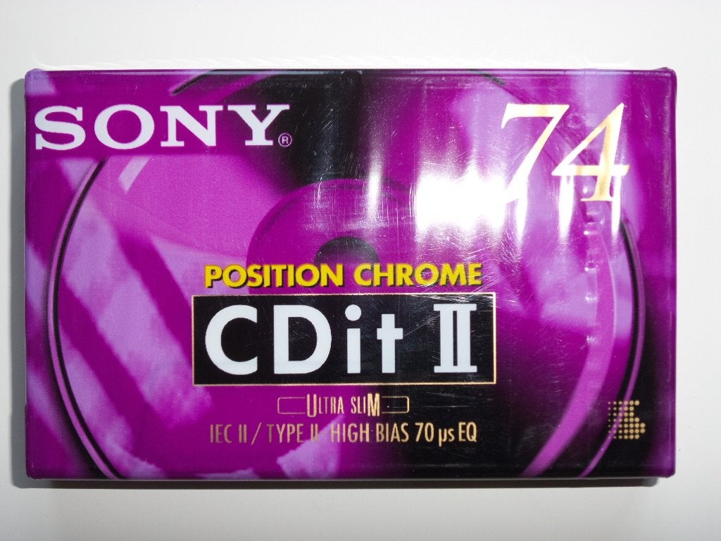 SONY CDit II 74, Overige genres, 1 bandje, Ophalen of Verzenden, Nieuw in verpakking