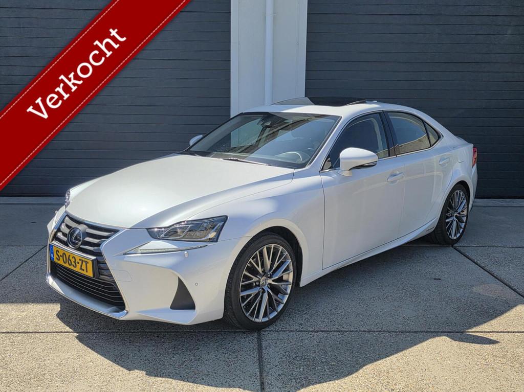Lexus IS 300h Hybrid Luxury Line Mark-Levinson, Auto's, Automaat, Achterwielaandrijving, Gebruikt, Automatische klimaatregeling