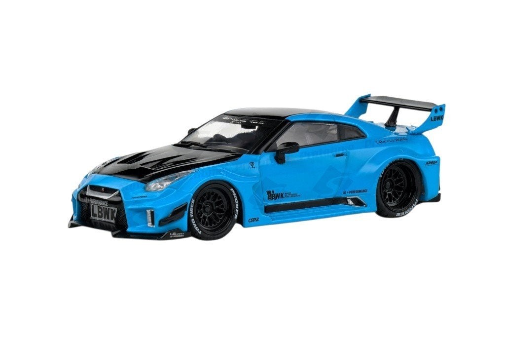 Nissan GT-R35 Liberty Walk Silhouette Schaal 1:43, Solido, Auto, Solido, Nieuw