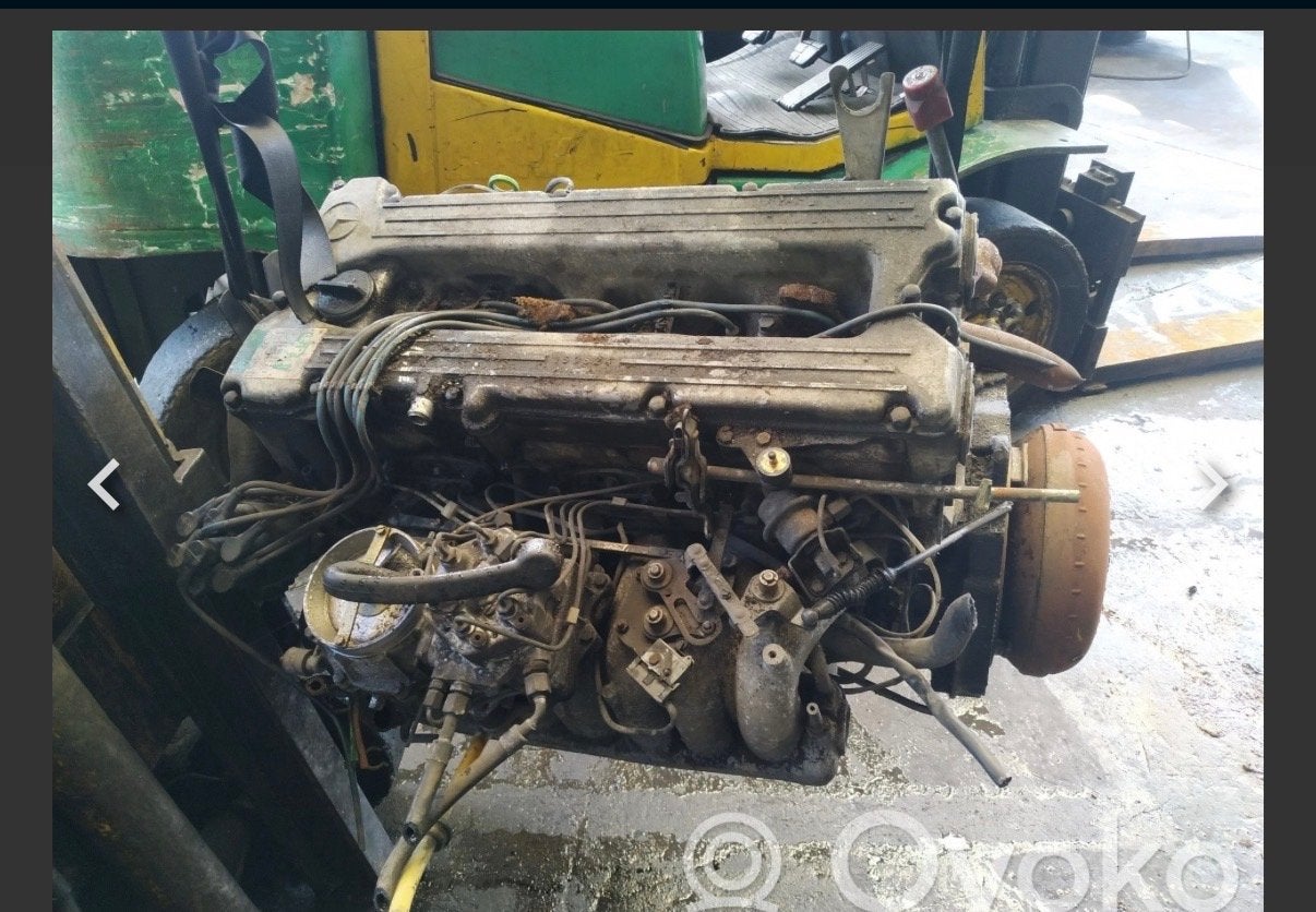 Mercedes-Benz M110 motor met automaatbak W126, Ophalen, Gebruikt, Mercedes-Benz