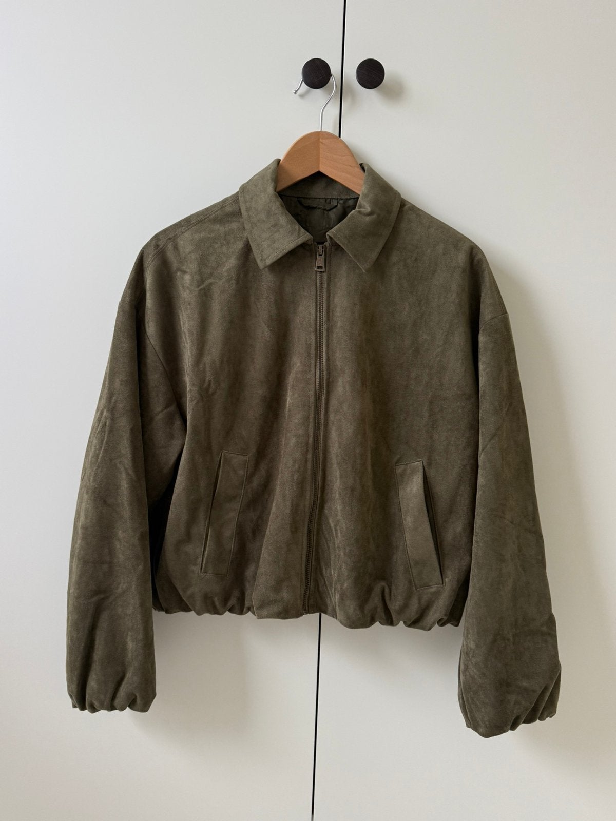 Suede look jasje, Ophalen of Verzenden, Nieuw, Maat 36 (S), Groen