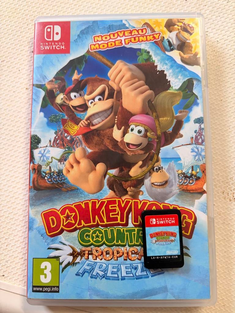 Donkey Kong Country Tropical Freeze - Nintendo Switch, Ophalen of Verzenden, Zo goed als nieuw