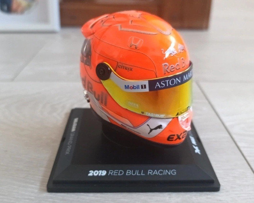 Max Verstappen spa editie helm 1:4, Ophalen of Verzenden, Zo goed als nieuw, Formule 1