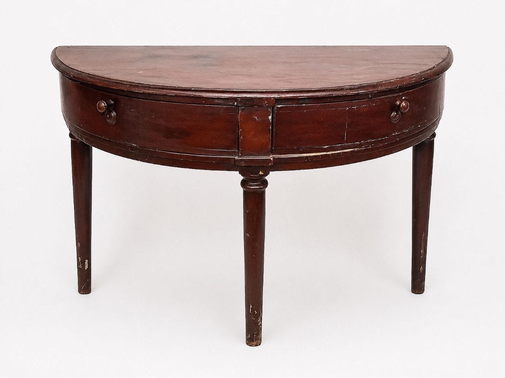 Antieke halve maan tafel, Antiek en Kunst, Antiek | Meubels | Tafels, Ophalen