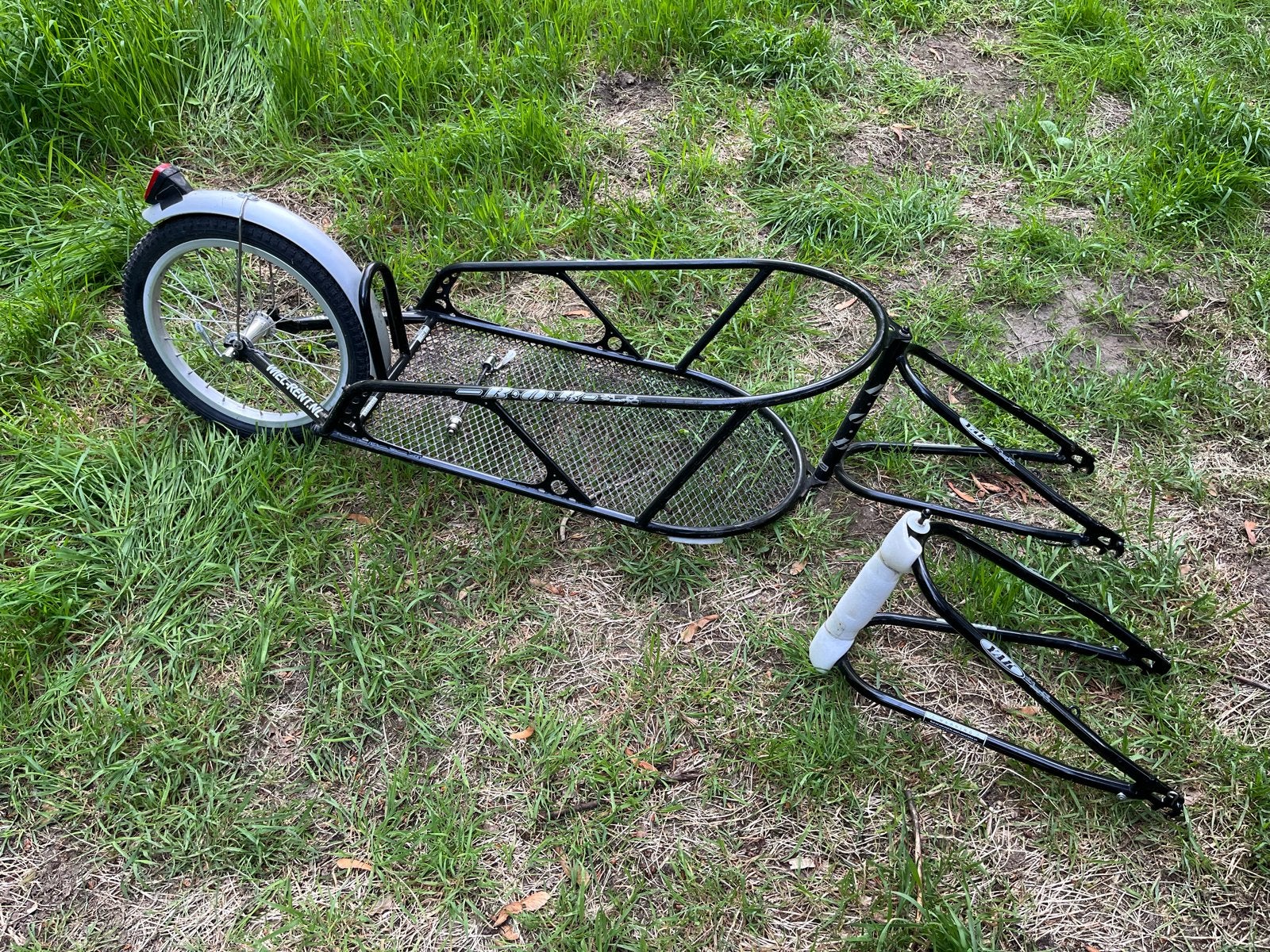 Bob Yak fietsaanhanger met extra bevestigingsdriehoek, Ophalen of Verzenden, Gebruikt, Bagagekar, 40 tot 60 kg