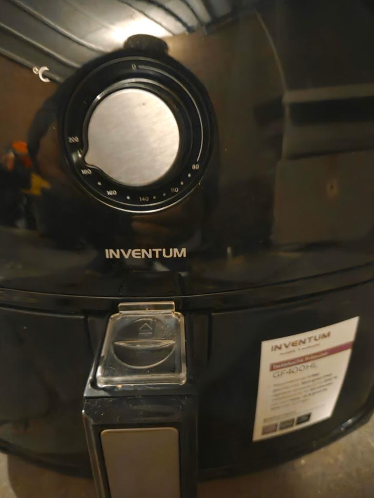 Inventum Airfryer GF400HL - Zo goed als nieuw, Witgoed en Apparatuur, Airfryers, Ophalen of Verzenden, Zo goed als nieuw, Airfryer