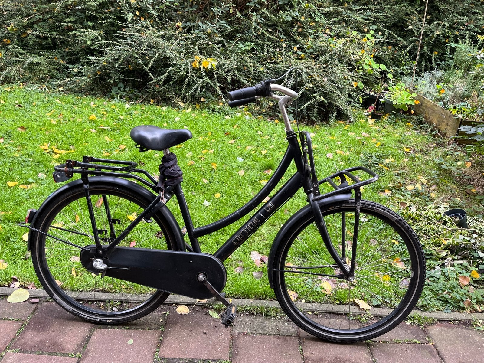 Cortina U4 Transportfiets - 26 inch, Gebruikt, Versnellingen, 50 tot 53 cm, Trommelrem