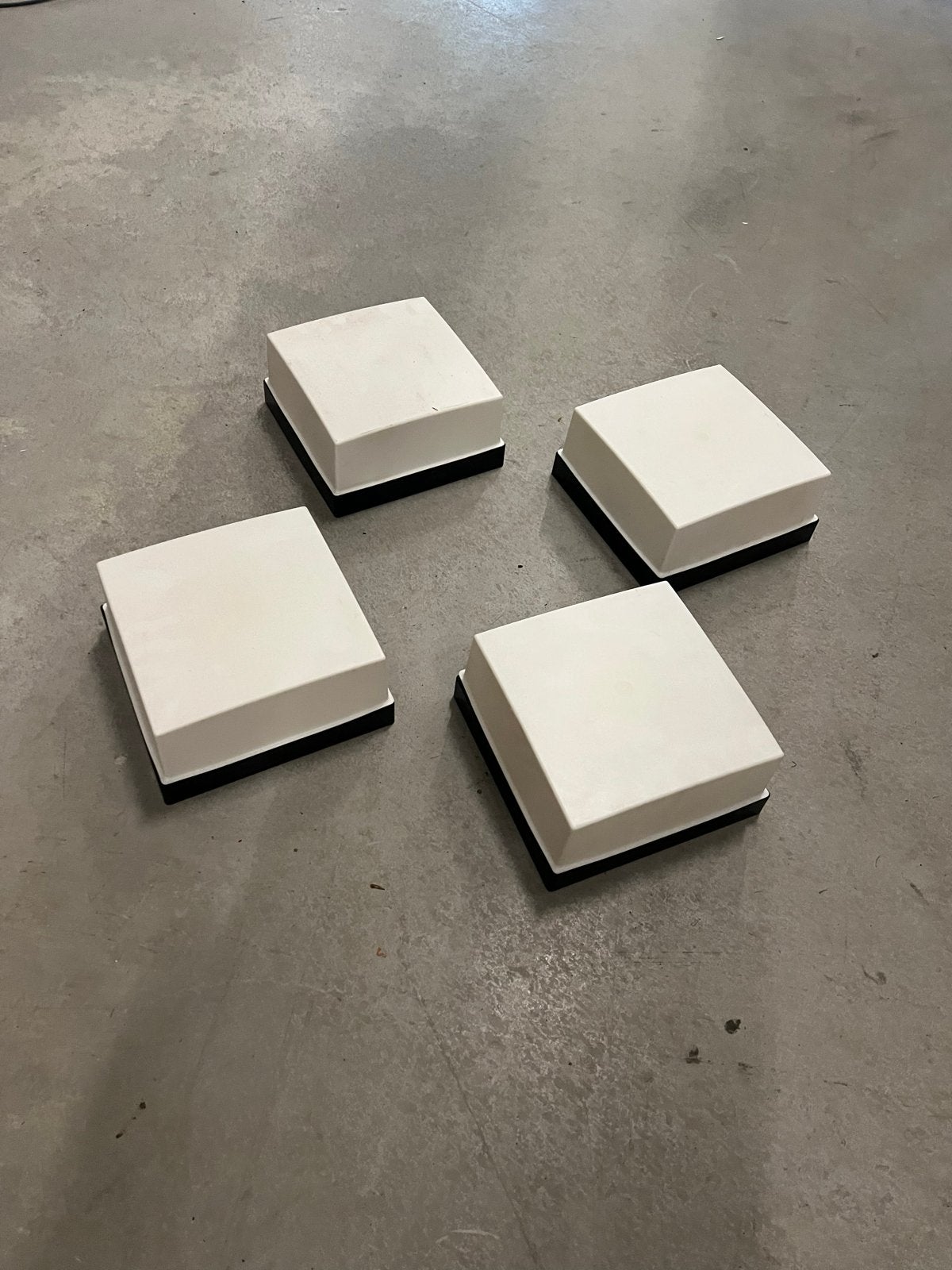 4x Philips armatuur E27 - Gebruikt, 23x23x12,5cm, Ophalen of Verzenden, Gebruikt