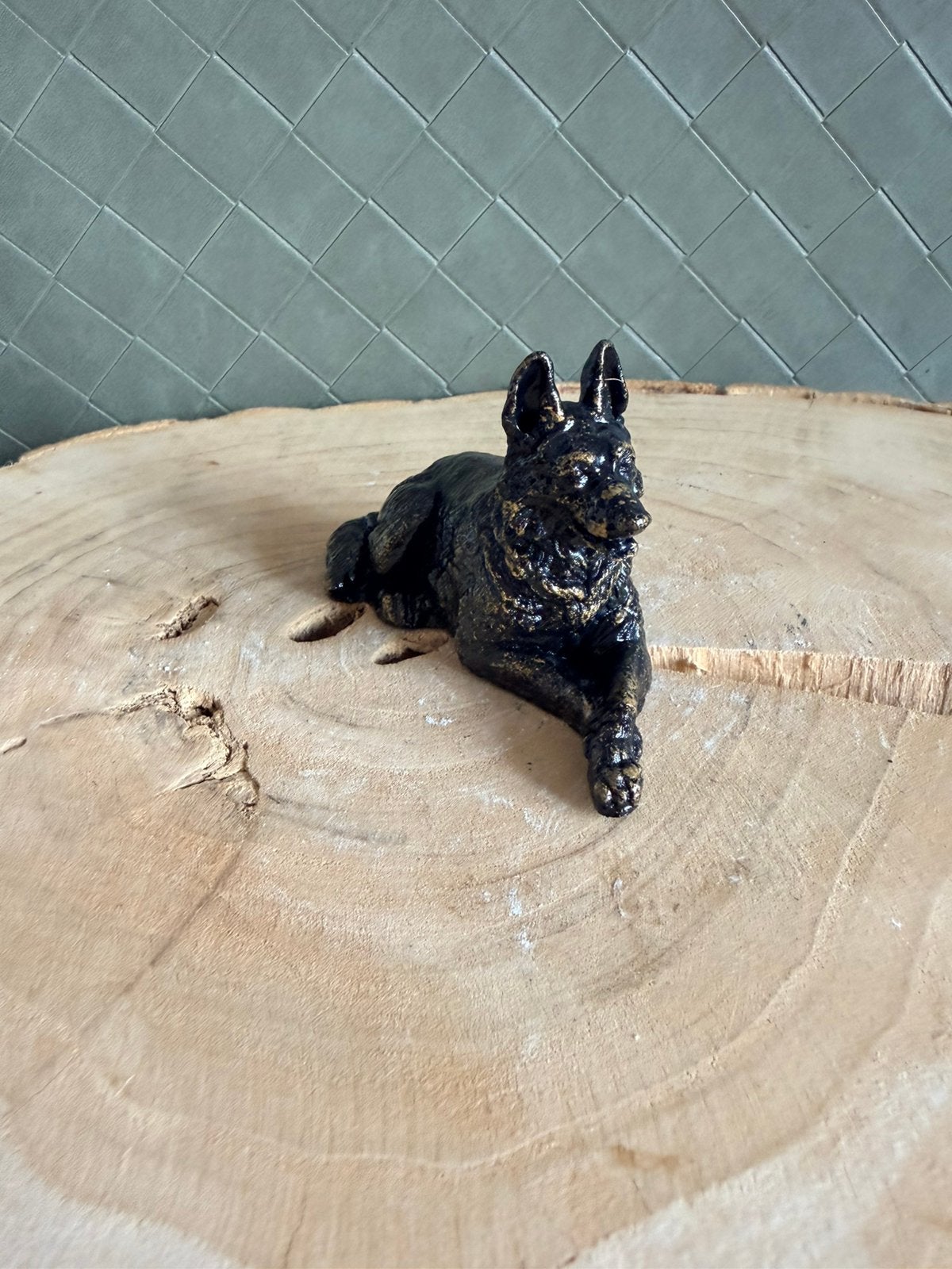 Duitse Herder. Handmade, Ophalen of Verzenden, Nieuw