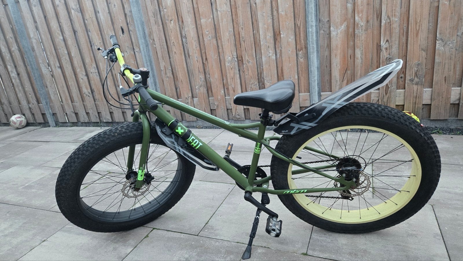 Stoere Mountainbike- MBM fat machine  extra brede banden, Ophalen, 24 inch of meer, Gebruikt, Staal