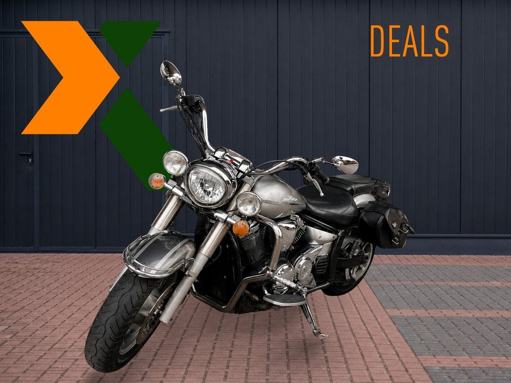 Yamaha XVS 1300A Custom | Org NL! | 1 eig | Lederen tassen |, Gebruikt, Zwart, 1304 cc, Bedrijf