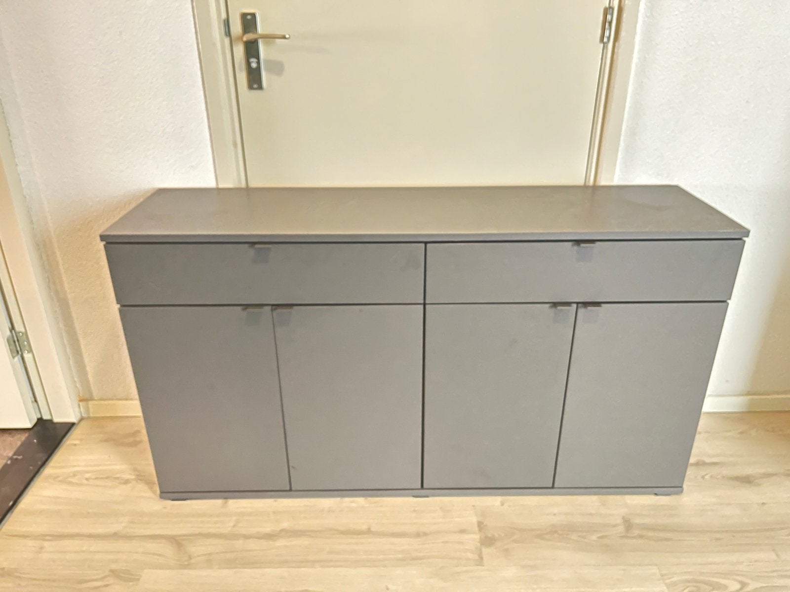IKEA VIHALS Buffetkast / Dressoir - Grijs/Antraciet, Ophalen, Zo goed als nieuw, Kunststof, Overige typen