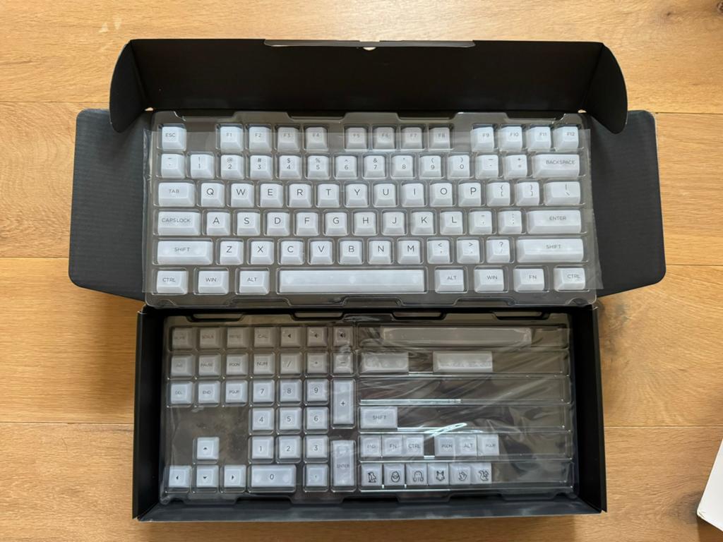 Akko ASA Clear Keycap Set (ANSI), Computers en Software, Toetsenborden, Ophalen of Verzenden, Overige indelingen, Zo goed als nieuw