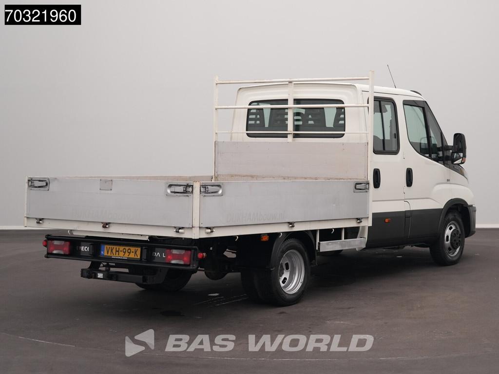 Iveco Daily 35C14 Dubbel Cabine Open Laadbak Dubbellucht 3,5, Stof, Gebruikt, Euro 6, Iveco
