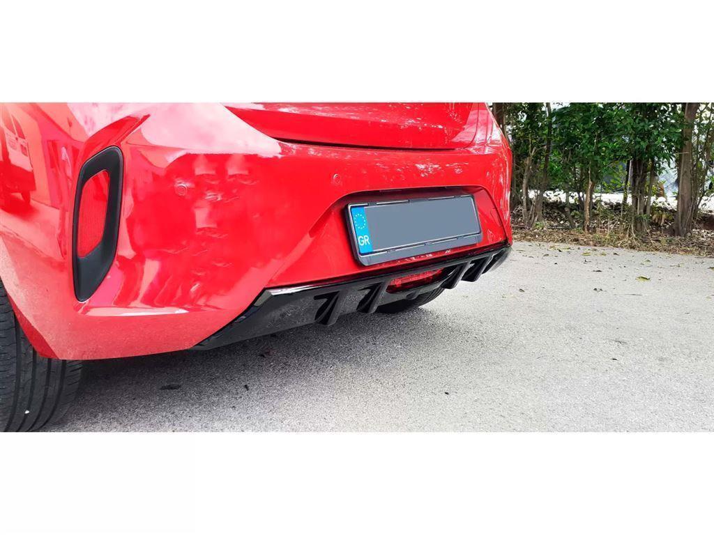 Opel Corsa F GS-Line – Achterbumper diffuser II, Ophalen of Verzenden, MJ-Carstyling, Info@mj-carstyling.net, Sibeliusstraat 81 5011JH Tilburg