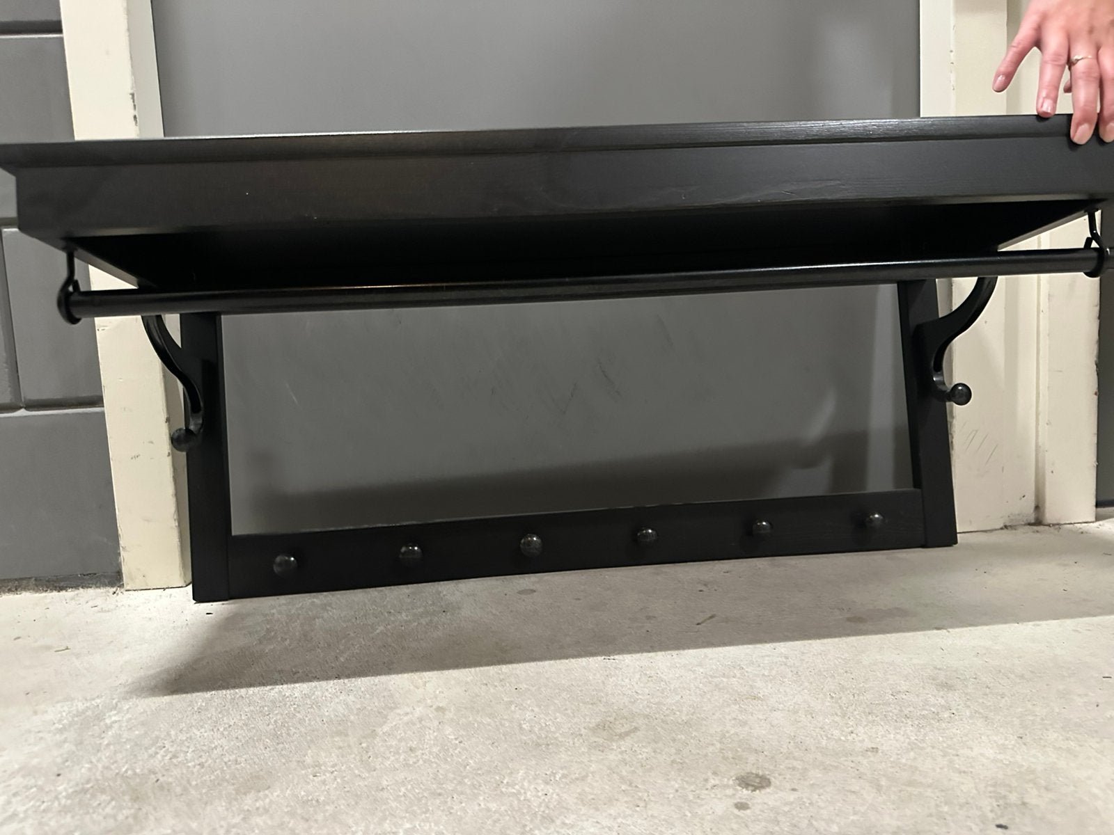 Ikea kapstok hemnes, Ophalen, Zo goed als nieuw, Vrijstaande haard, Elektrische haard