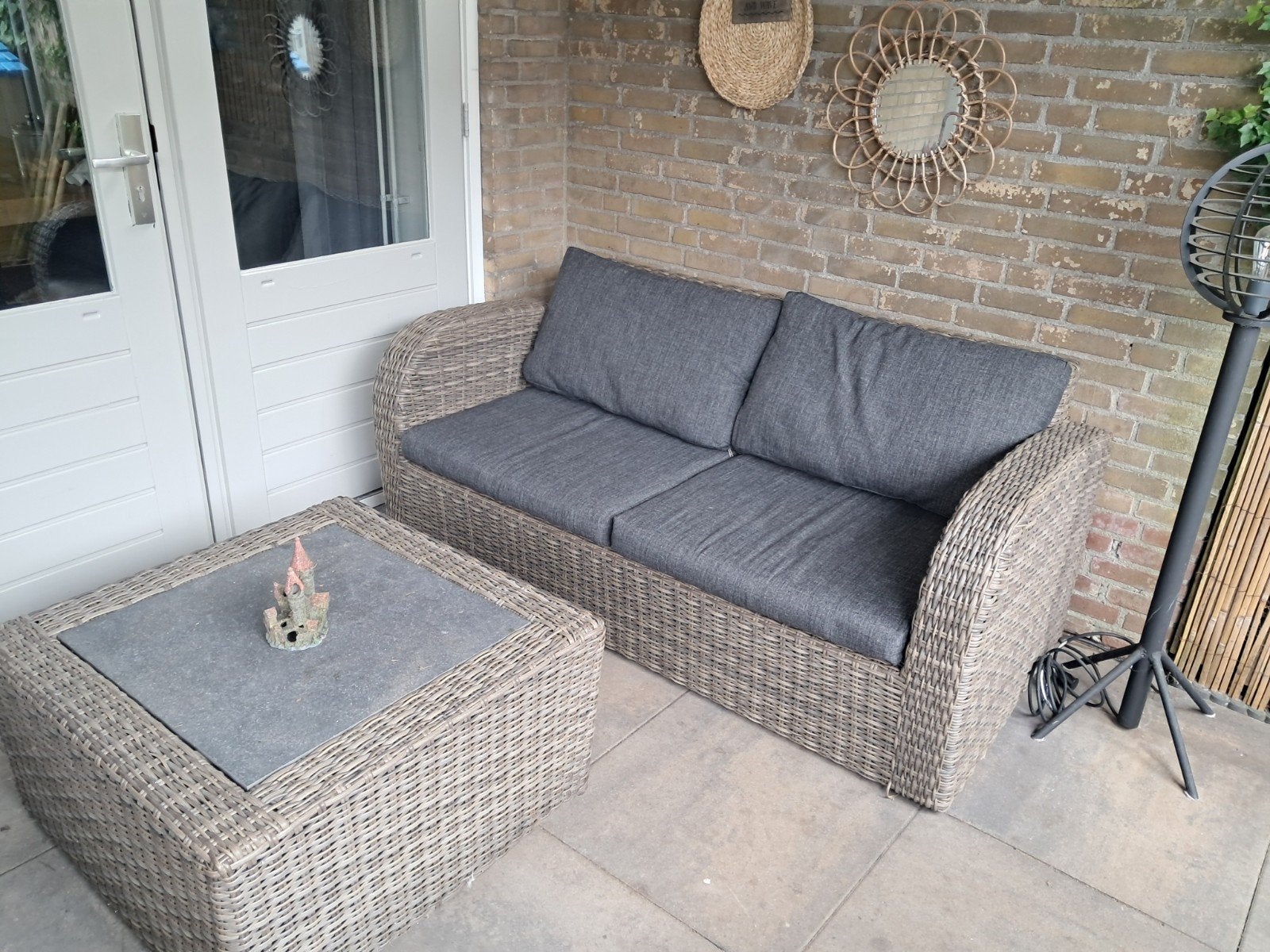 loungeset, Tuin en Terras, Tuinsets en Loungesets, Ophalen of Verzenden, Bank