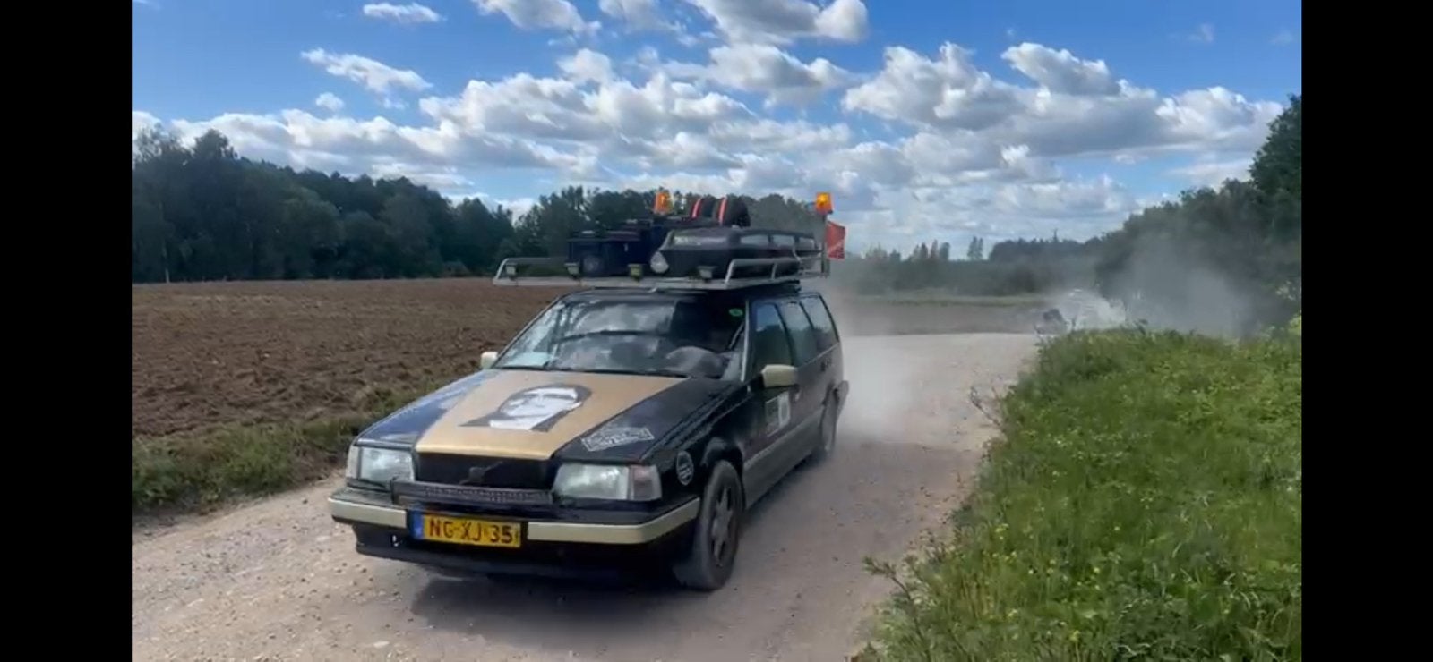 Volvo 850 GLT 2.5 20v carbage run/megarun/rammelbak, Voorwielaandrijving, 1429 kg, Zwart, Stationwagon