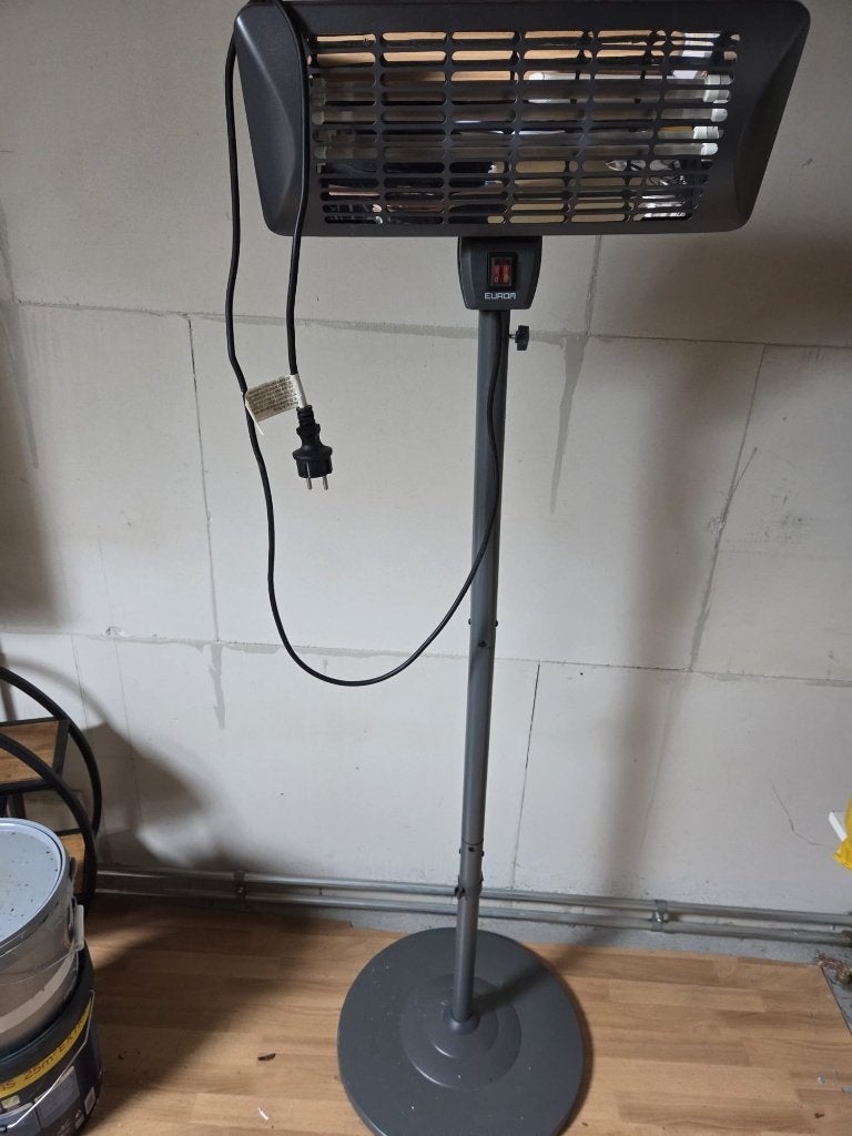 Terras haard electrisch weing gebruikt, Draaibaar, Gebruikt, Vloer, Ophalen