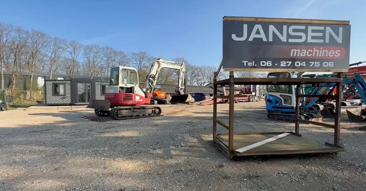 Takeuchi TB180FR (bj 2008), Jansen Machines, Albert@jansen-machines.com, Topperweg 60
3774 LJ  Kootwijkerbroek, NL, Graafmachine