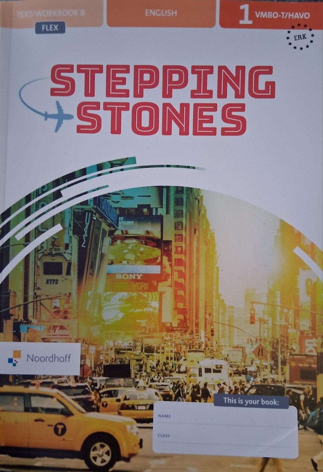 Stepping Stones 1 vmbo-t/havo leerwerkboek B, Ophalen of Verzenden, Zo goed als nieuw, Overige niveaus, Nederlands
