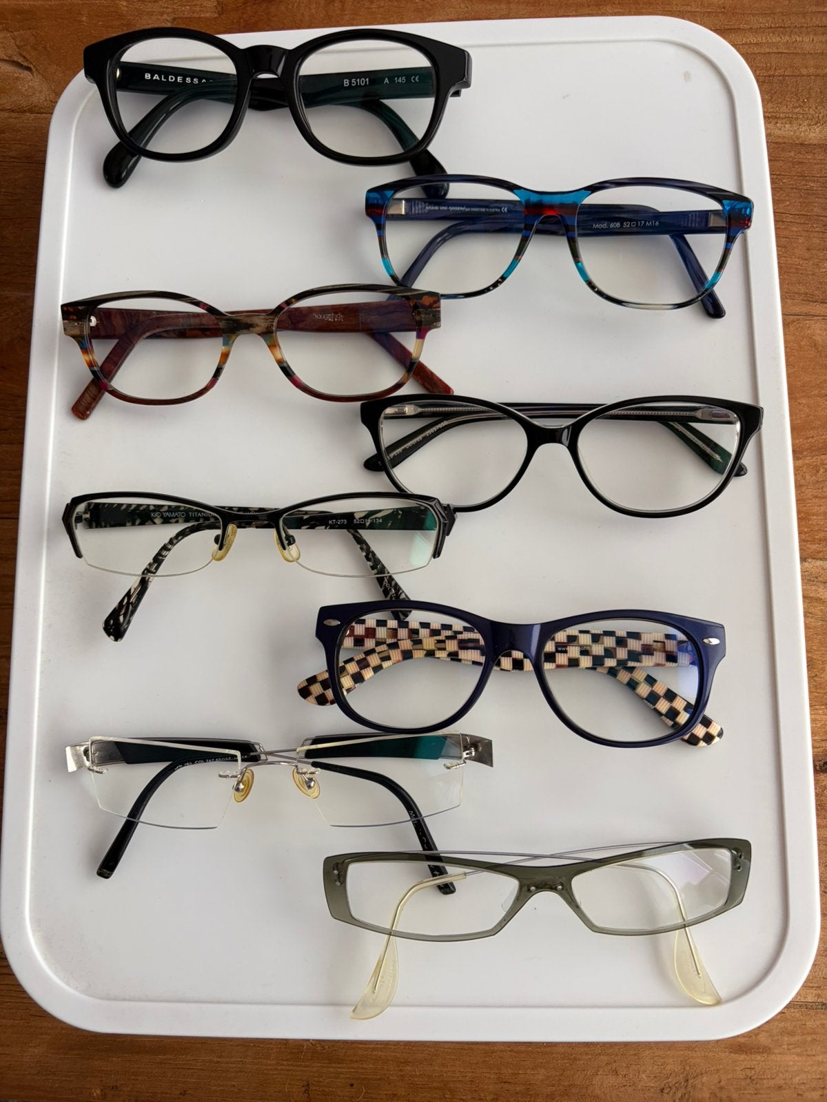 Diverse brillen van de betere opticiën, nette staat, Overige merken, Gebruikt, Overige kleuren, Ophalen of Verzenden