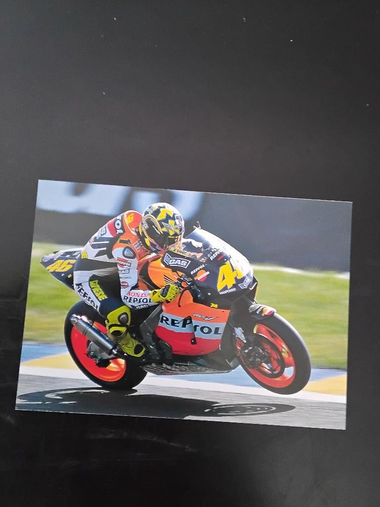 Motorsport ansichtkaart Valentino Rossi tt assen, Ophalen of Verzenden, Nieuw, Motoren