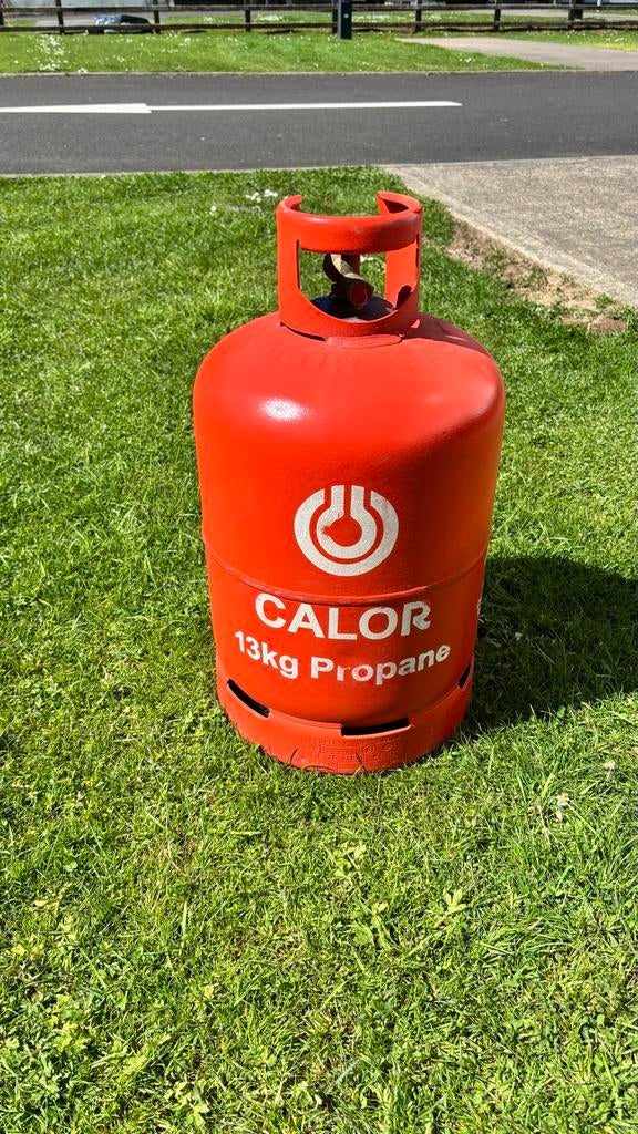 Calor gasfles 13kg Propaan - GB/Ierland, Caravans en Kamperen, Kampeeraccessoires, Ophalen, Zo goed als nieuw