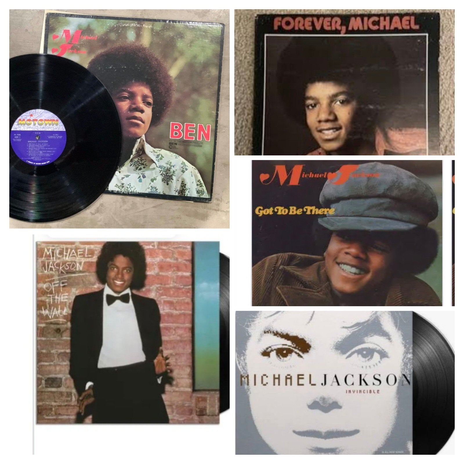 Gezocht: 12 inch vinyl LP's Michael Jackson, Ophalen of Verzenden, Zo goed als nieuw, Picture disc, Pop