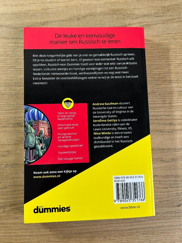 Russisch voor Dummies, Ophalen of Verzenden, Alpha, Zo goed als nieuw, HBO