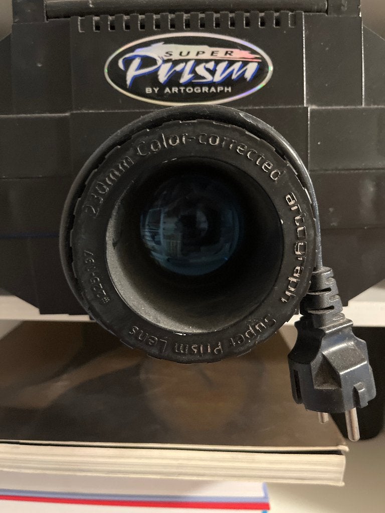 Projector, Ophalen, Gebruikt