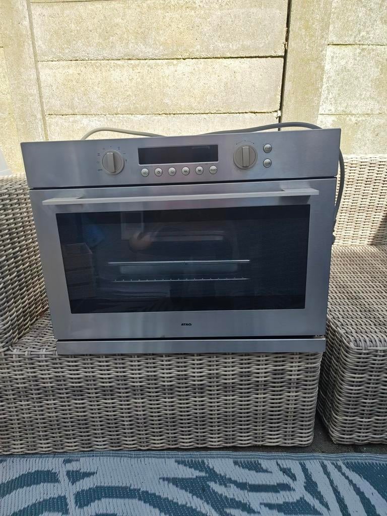 ATAG Inbouw Stoomoven - Compact en Krachtig, Gebruikt, Oven, Stoom, Inbouw