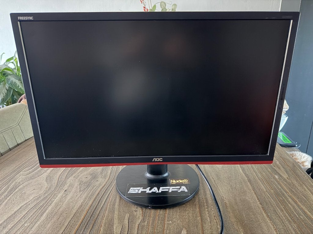AOC monitor 24 inch, Computers en Software, DisplayPort, AOC Gaming, Full HD, Minder dan 1 ms