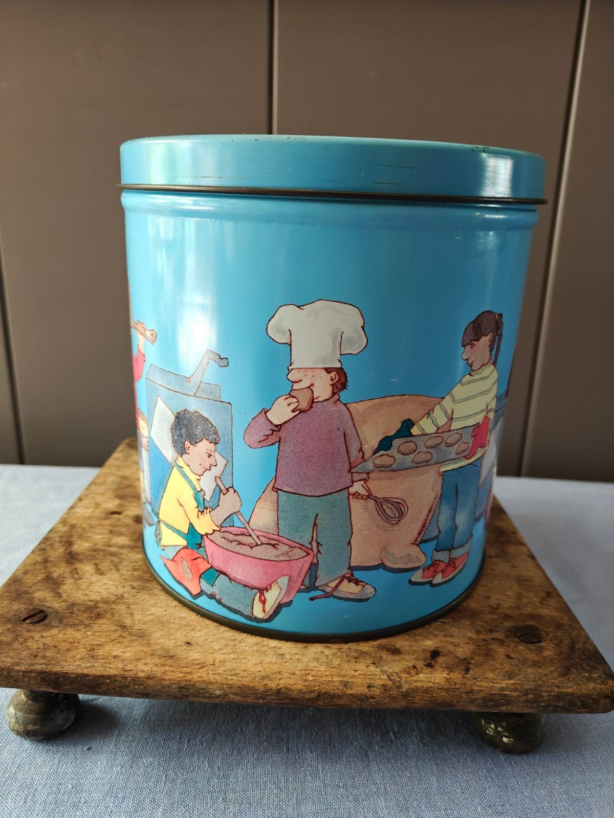 mikado koekblik vintage, Ophalen of Verzenden, Zo goed als nieuw, Koek(jes)