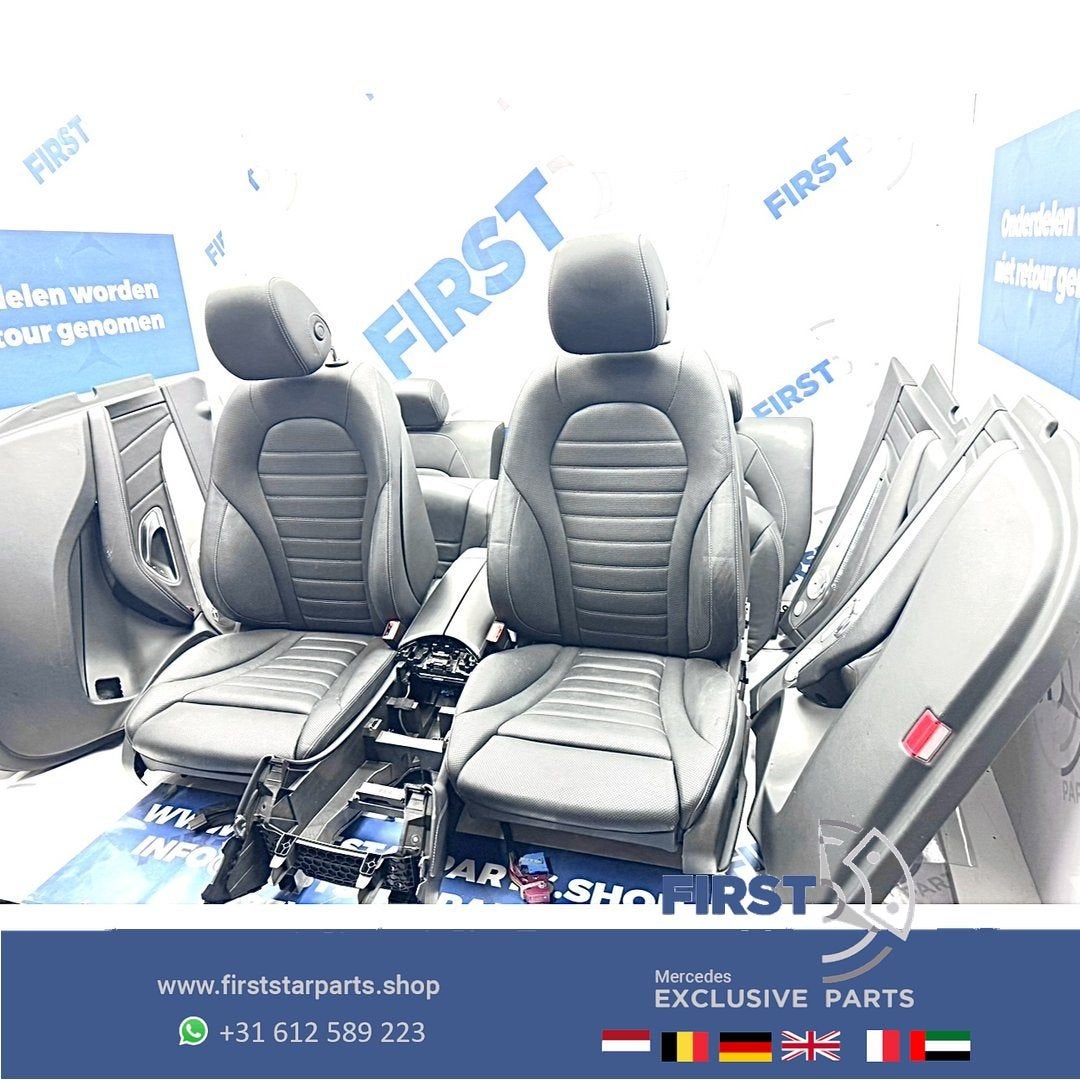 C253 GLC AMG STOELEN GLC43 GLC63 COMPLEET INTERIEUR ZWART LE, Auto-onderdelen, Interieur en Bekleding, Gebruikt, -, Ophalen of Verzenden