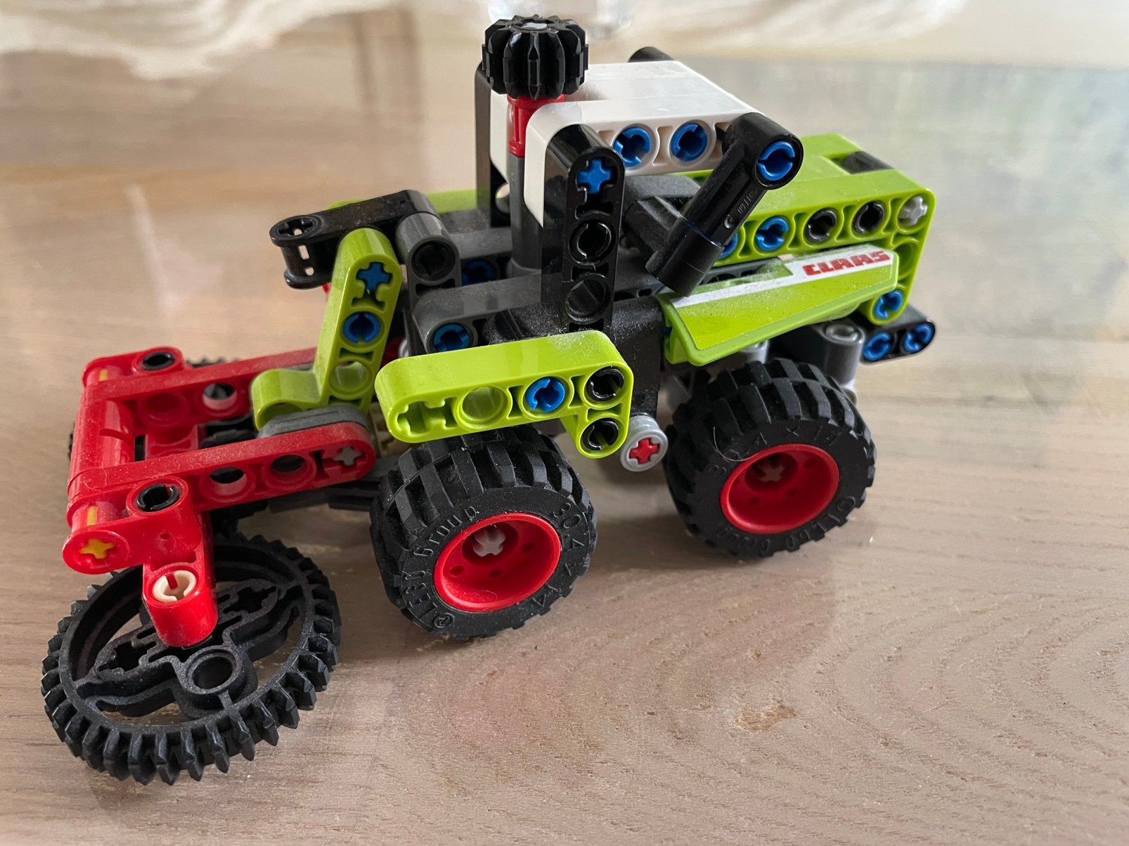 Lego technic set 42102 claas xerion tracker, Ophalen, Lego, Inclusief instructies, Zo goed als nieuw