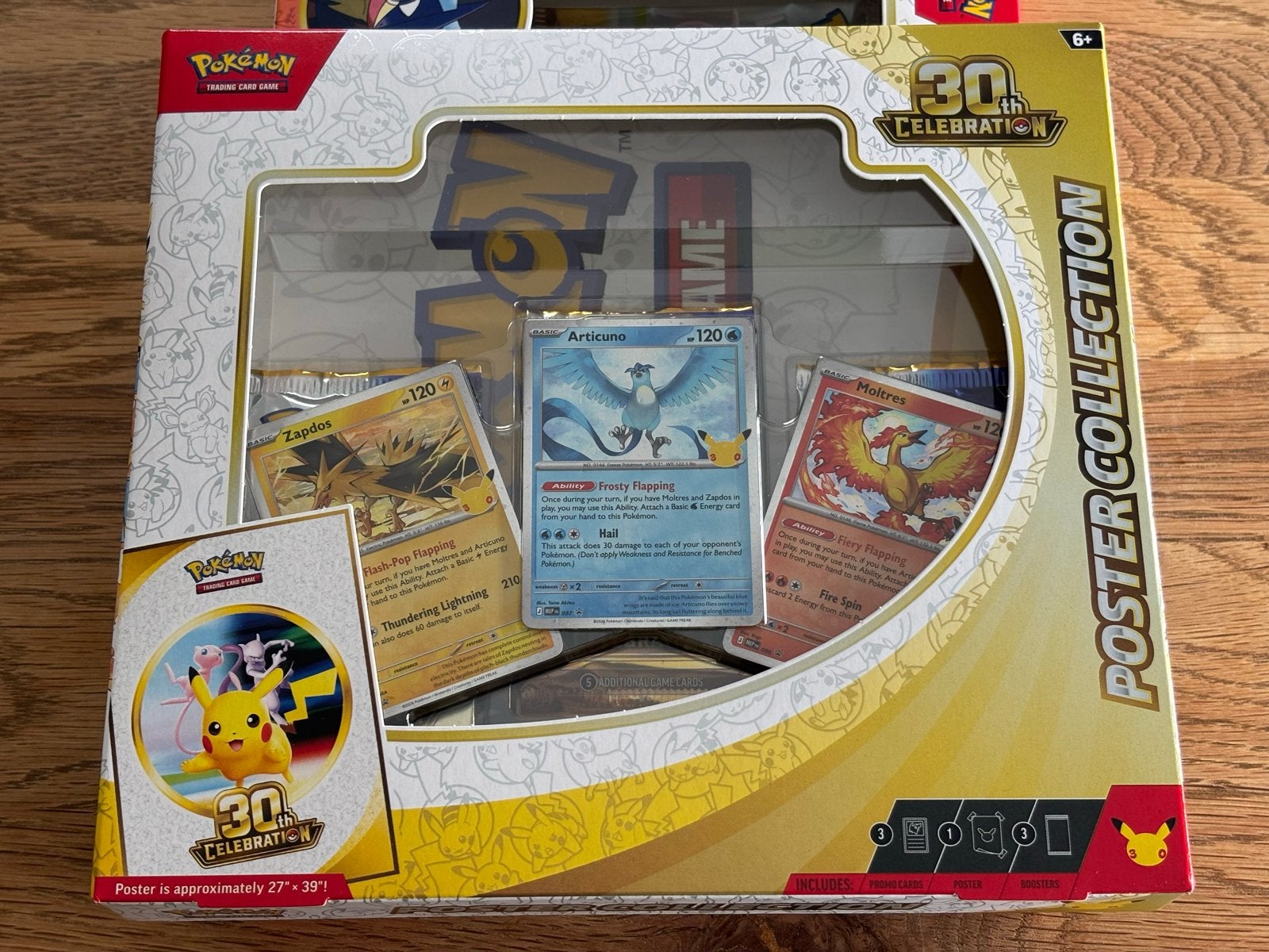 Pokémon 30th Celebration Poster Collectie met Legendes, Ophalen of Verzenden, Nieuw, Overige typen