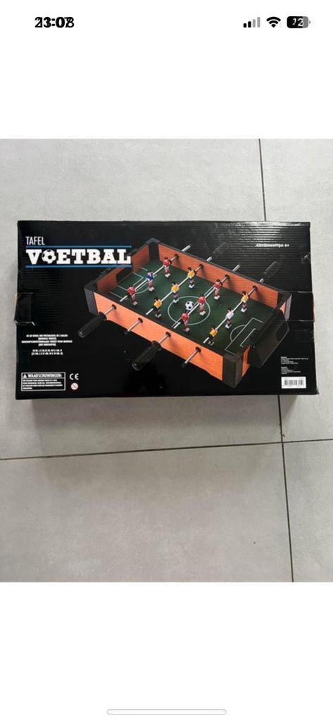 Mini tafelvoetbal, Kinderen en Baby's, Speelgoed | Voetbaltafels, Ophalen, Nieuw