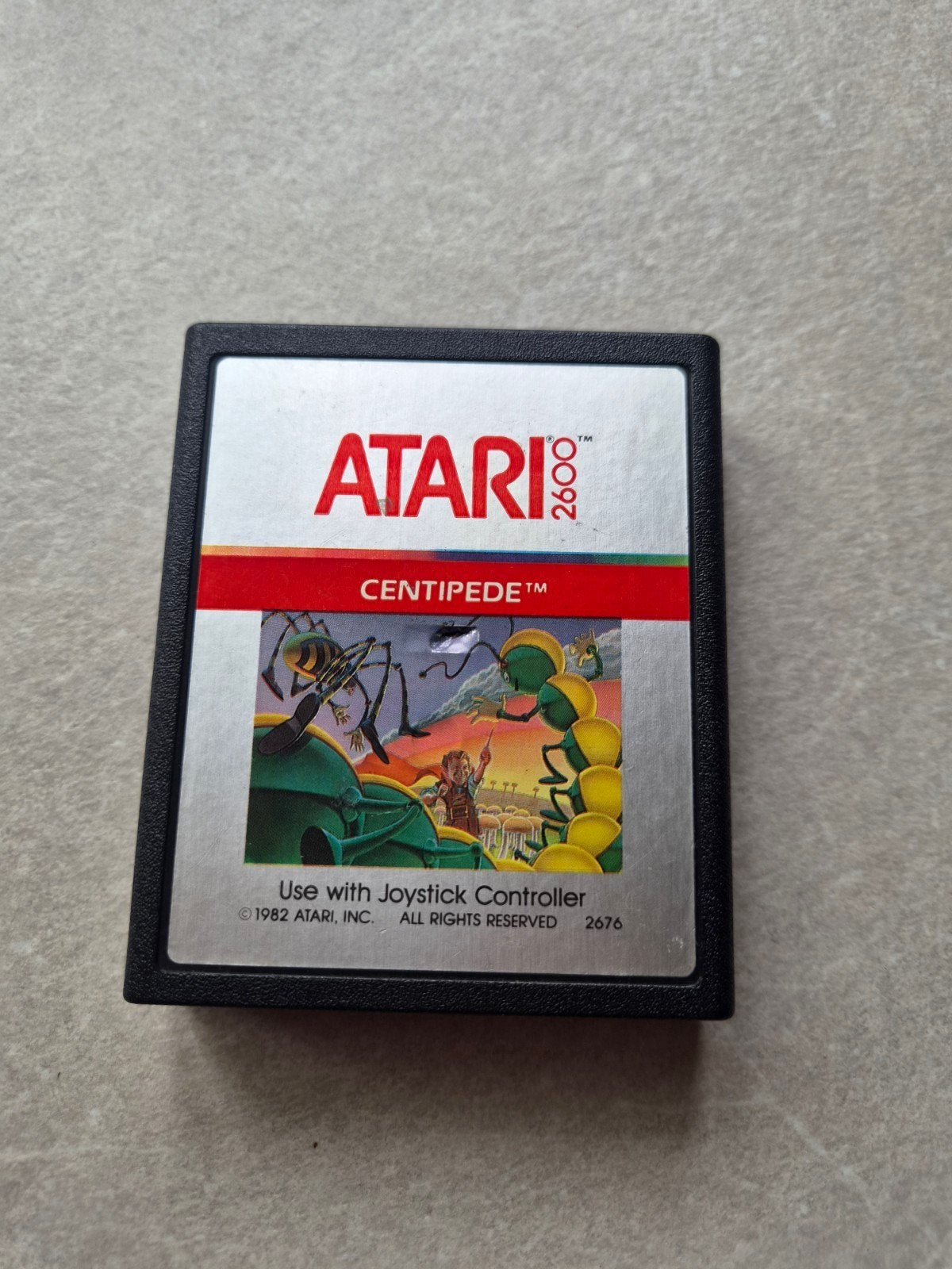 Atari 2600 - Centipede (2), Spelcomputers en Games, Games | Atari, Gebruikt, Shooter, 1 speler, Ophalen of Verzenden