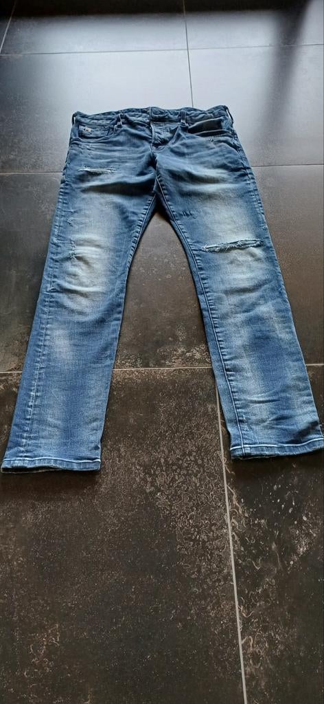 Heren jeans, Ophalen of Verzenden, Zo goed als nieuw, Blauw, W32 (confectie 46) of kleiner