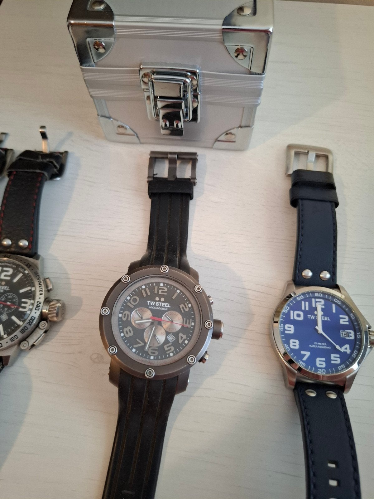 TE KOOP: TW Steel Horloge ( Mick Doohan TW613), Overige merken, Staal, Met bandje, Polshorloge