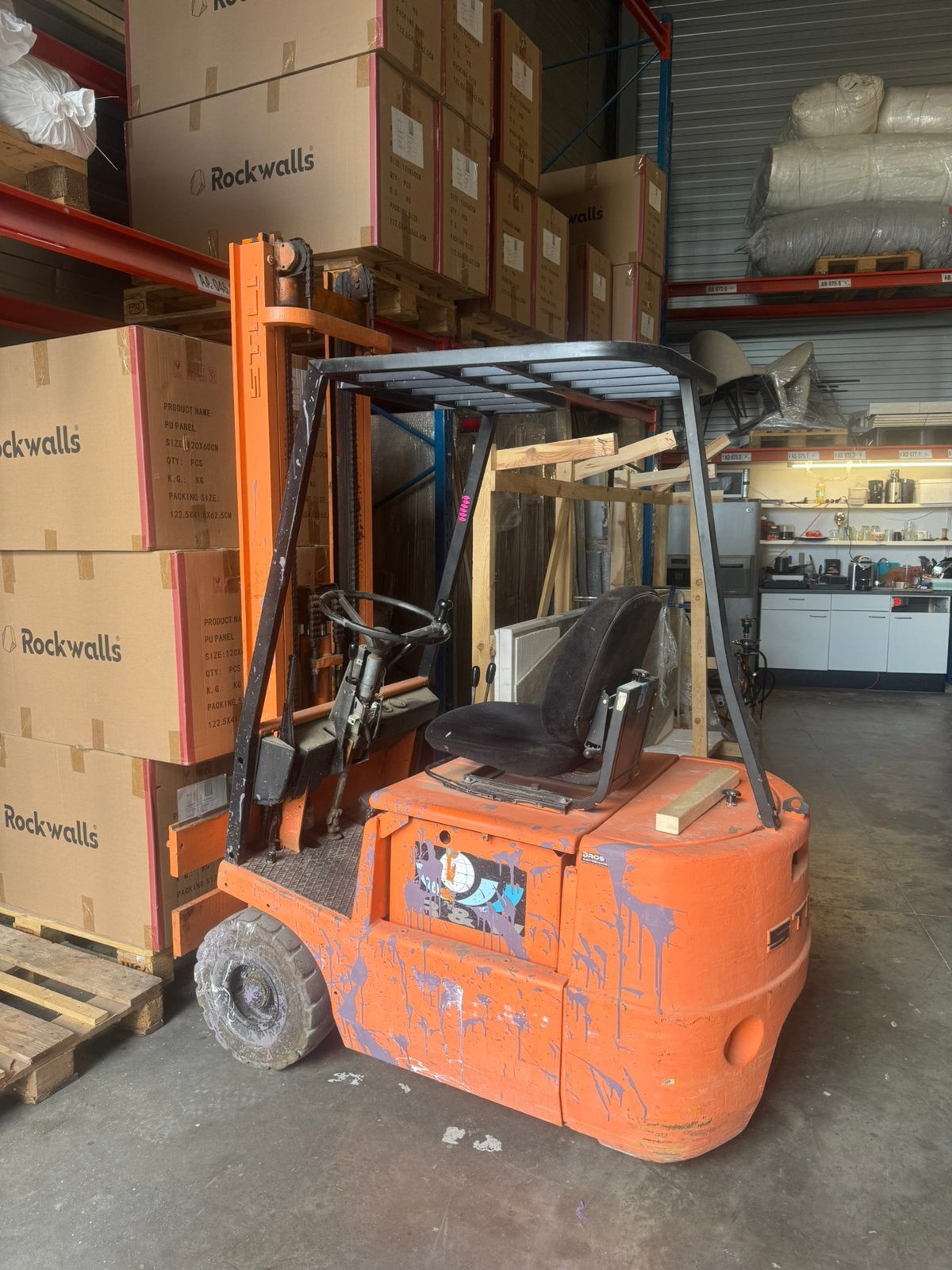 Heftruck te koop, Ophalen