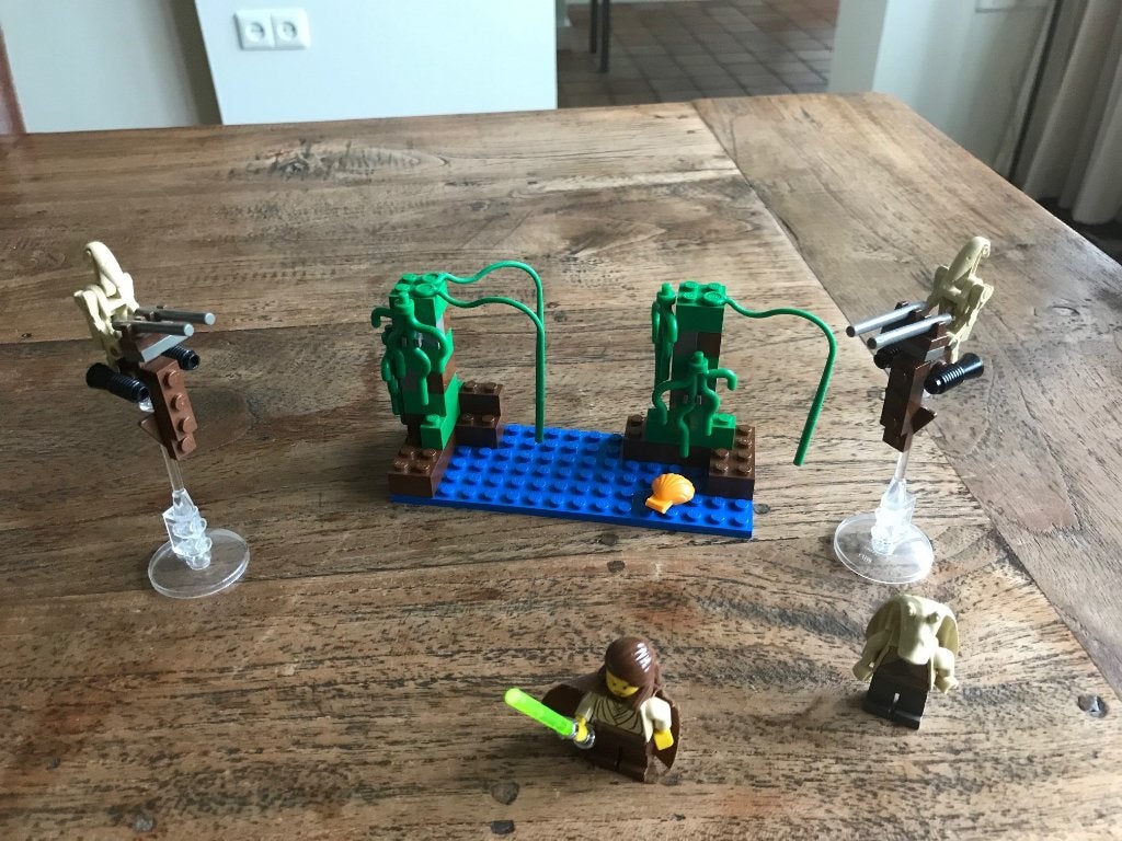 Lego Star Wars 7121 Naboo Swamp, met boekje, Star Wars, Lego, Inclusief instructies, Ophalen of Verzenden
